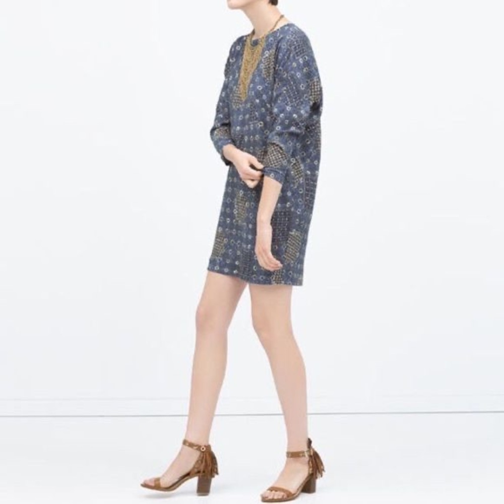 Zara Patterned Dress/Tunic